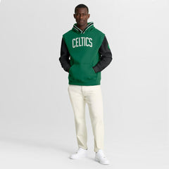 Fanatics Boston Celtics Half Court Shot Clock Fastbreak Hoodie Kelly Green/Black