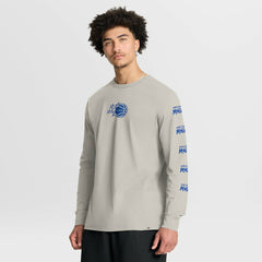 Fanatics Orlando Magic Crossover Collection Ball Screen Action Premium Long Sleeve T-Shirt Cream