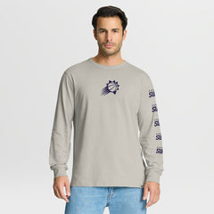 Fanatics Phoenix Suns Crossover Collection Ball Screen Action Premium Long Sleeve T-Shirt Cream