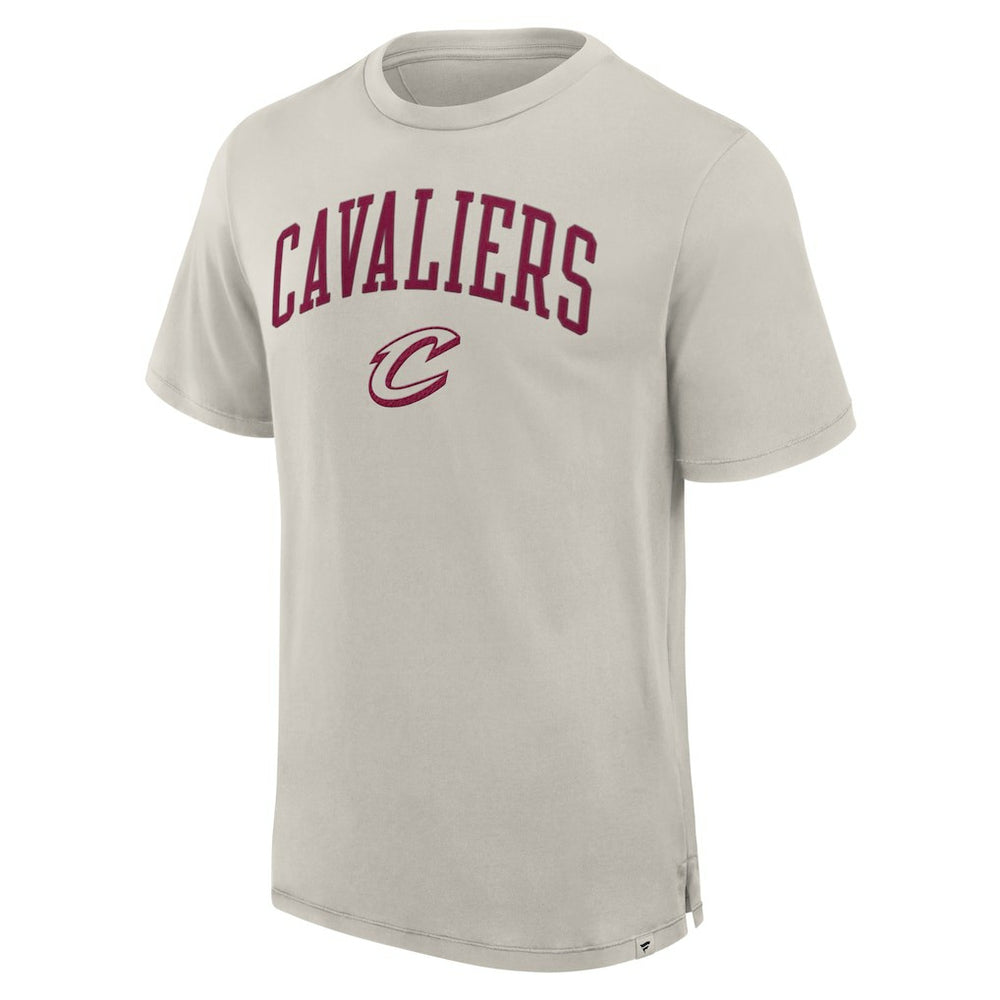 Fanatics Cleveland Cavaliers Crossover Collection Pull Up Jumper Shot Premium T-Shirt Cream