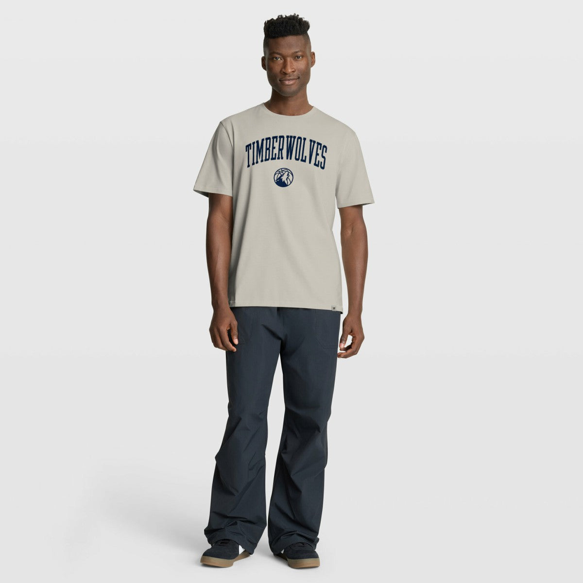 Fanatics Minnesota Timberwolves Crossover Collection Pull Up Jumper Shot Premium T-Shirt Cream