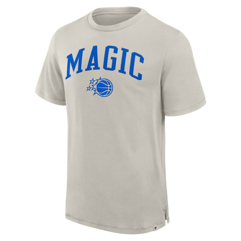 Fanatics Orlando Magic Crossover Collection Pull Up Jumper Shot Premium T-Shirt Cream