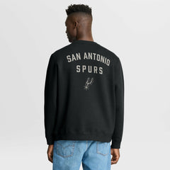 Fanatics San Antonio Spurs Crossover Collection Defensive Rotation Drill Premium Pullover Sweatshirt Black
