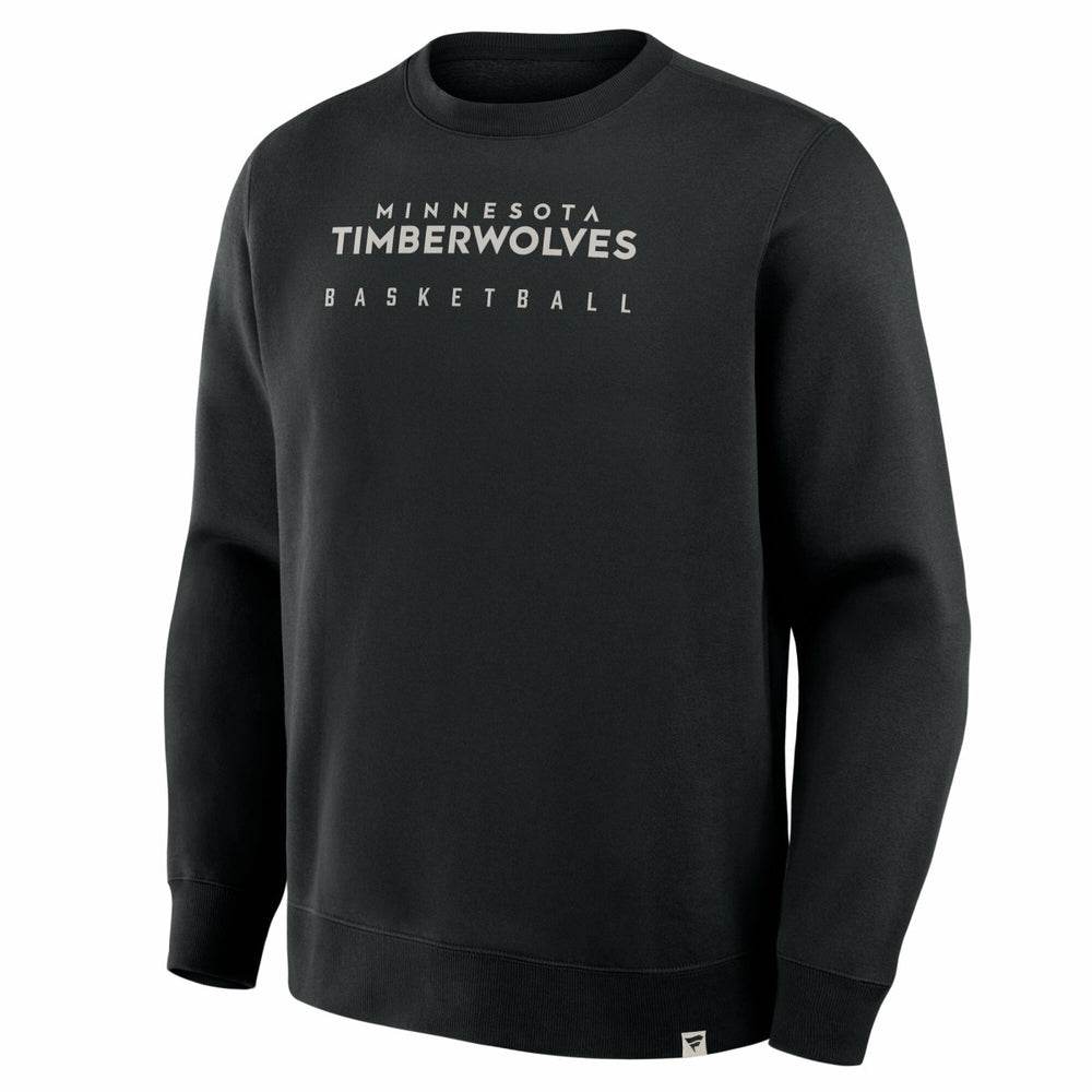 Fanatics Minnesota Timberwolves Crossover Collection Defensive Rotation Drill Premium Pullover Sweatshirt Black