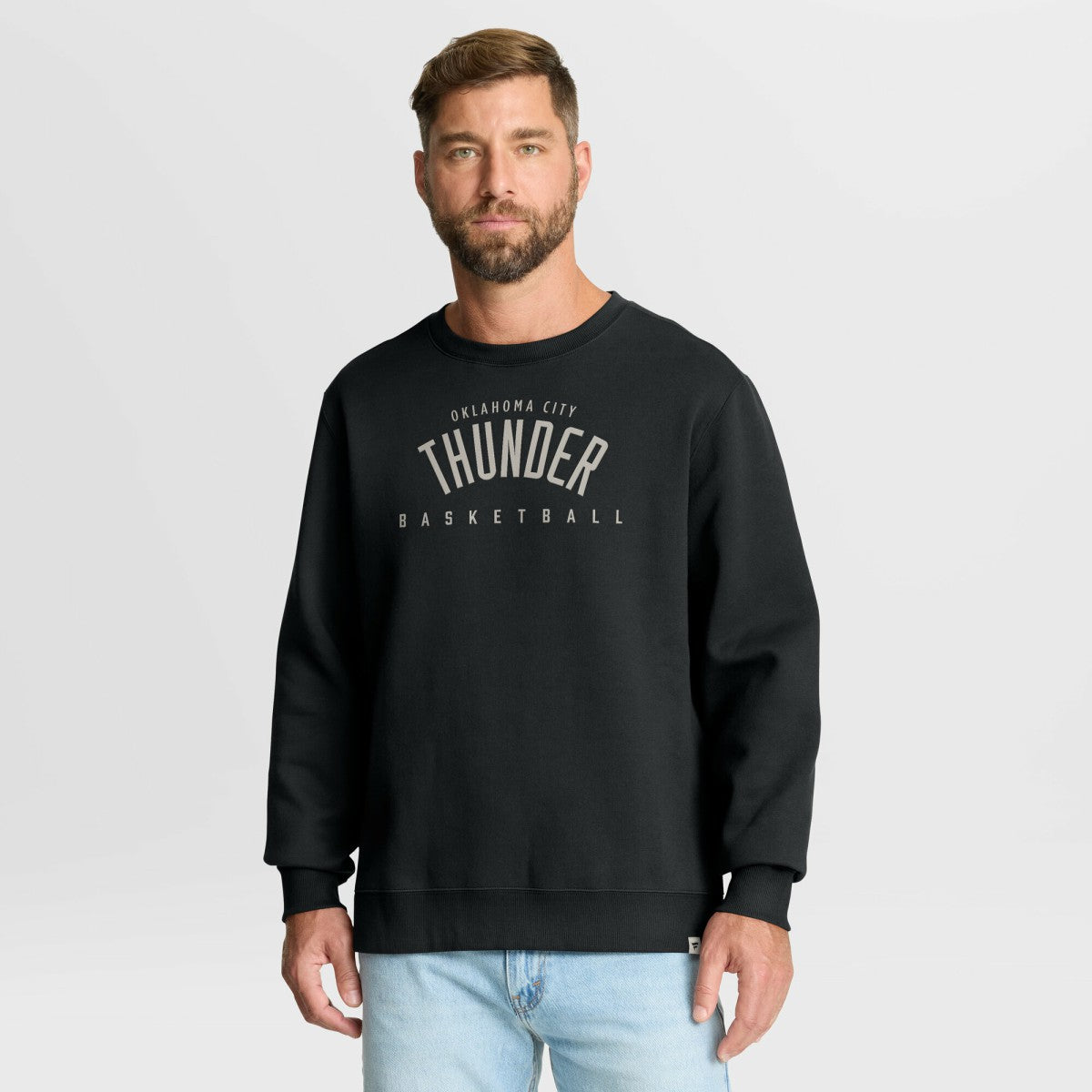 Fanatics Oklahoma City Thunder Crossover Collection Defensive Rotation Drill Premium Pullover Sweatshirt Black