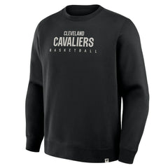 Fanatics Cleveland Cavaliers Crossover Collection Defensive Rotation Drill Premium Pullover Sweatshirt Black