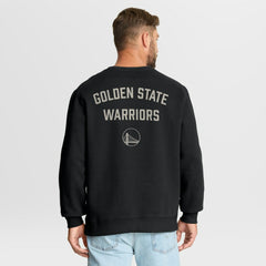Fanatics Golden State Warriors Crossover Collection Defensive Rotation Drill Premium Pullover Sweatshirt Black
