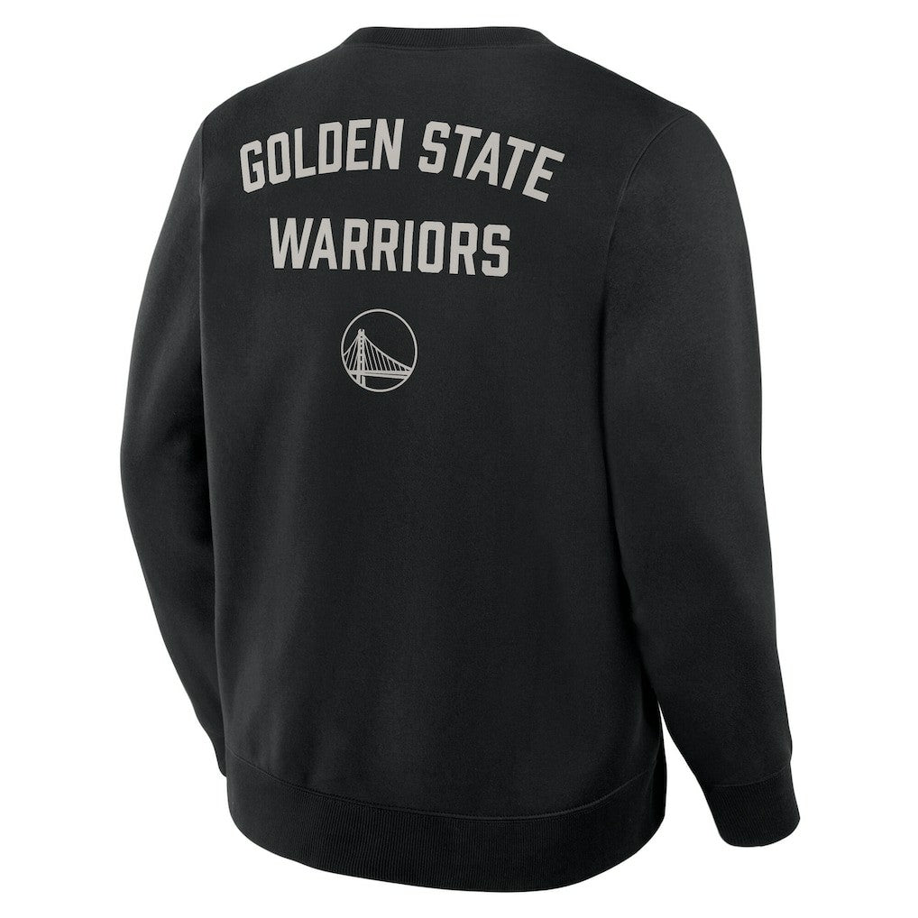 Fanatics Golden State Warriors Crossover Collection Defensive Rotation Drill Premium Pullover Sweatshirt Black