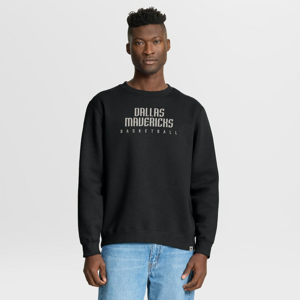 Fanatics Dallas Mavericks Crossover Collection Defensive Rotation Drill Premium Pullover Sweatshirt Black