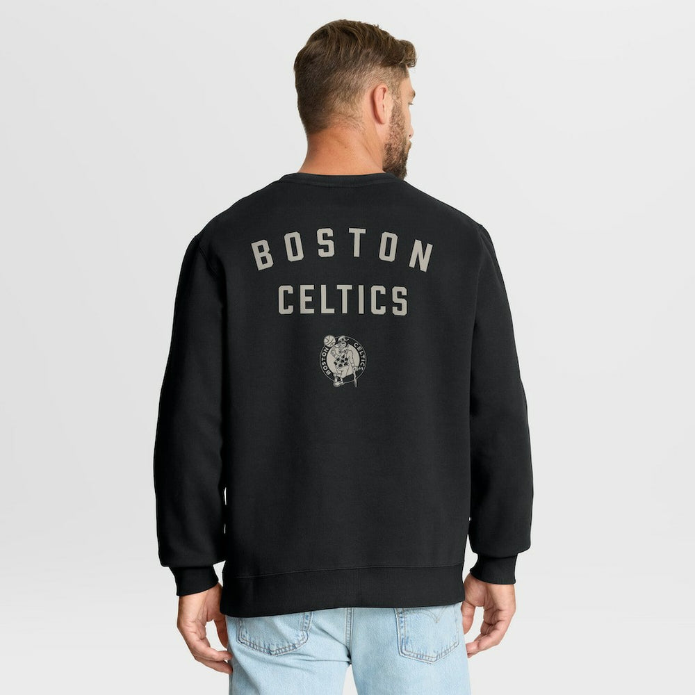 Fanatics Boston Celtics Crossover Collection Defensive Rotation Drill Premium Pullover Sweatshirt Black