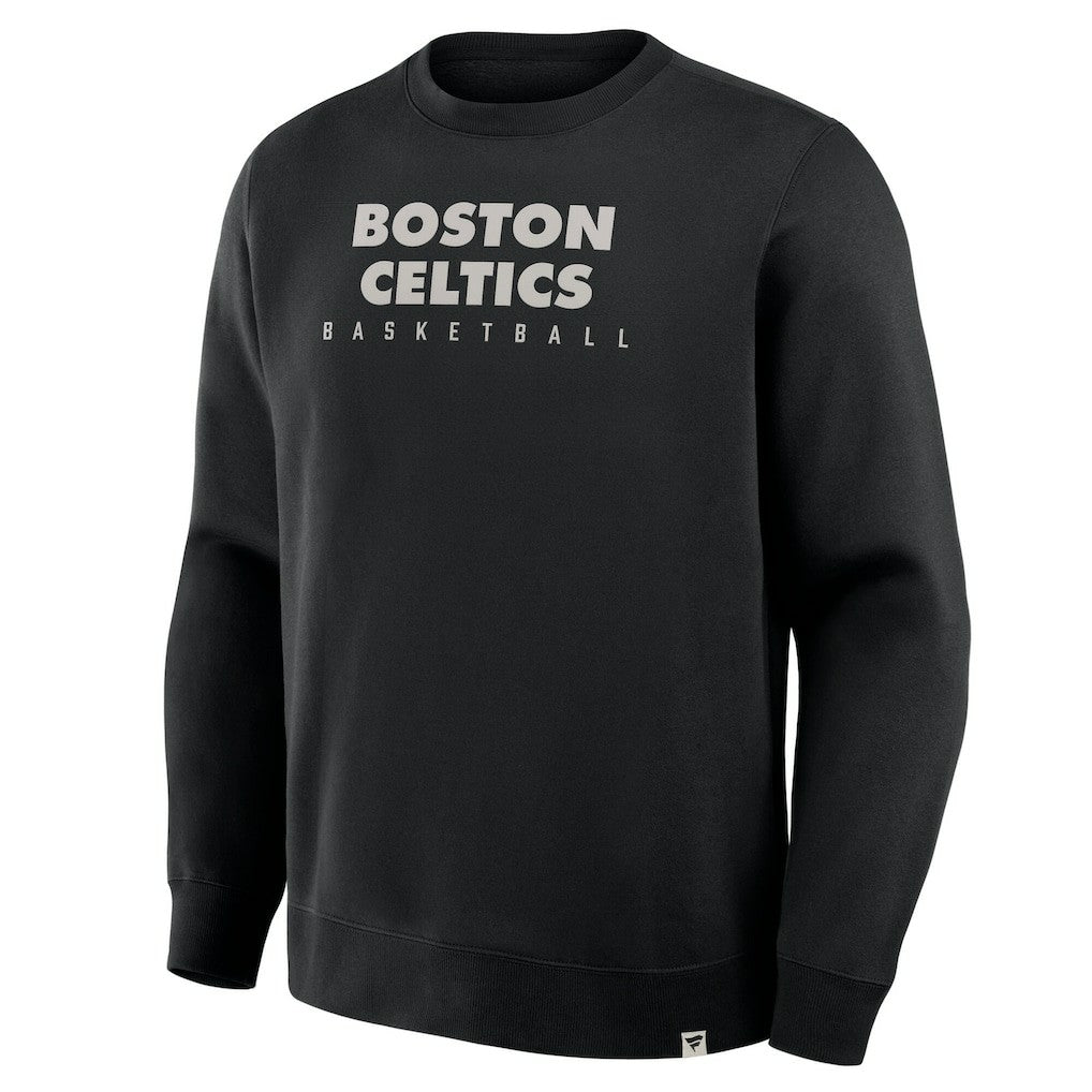Fanatics Boston Celtics Crossover Collection Defensive Rotation Drill Premium Pullover Sweatshirt Black