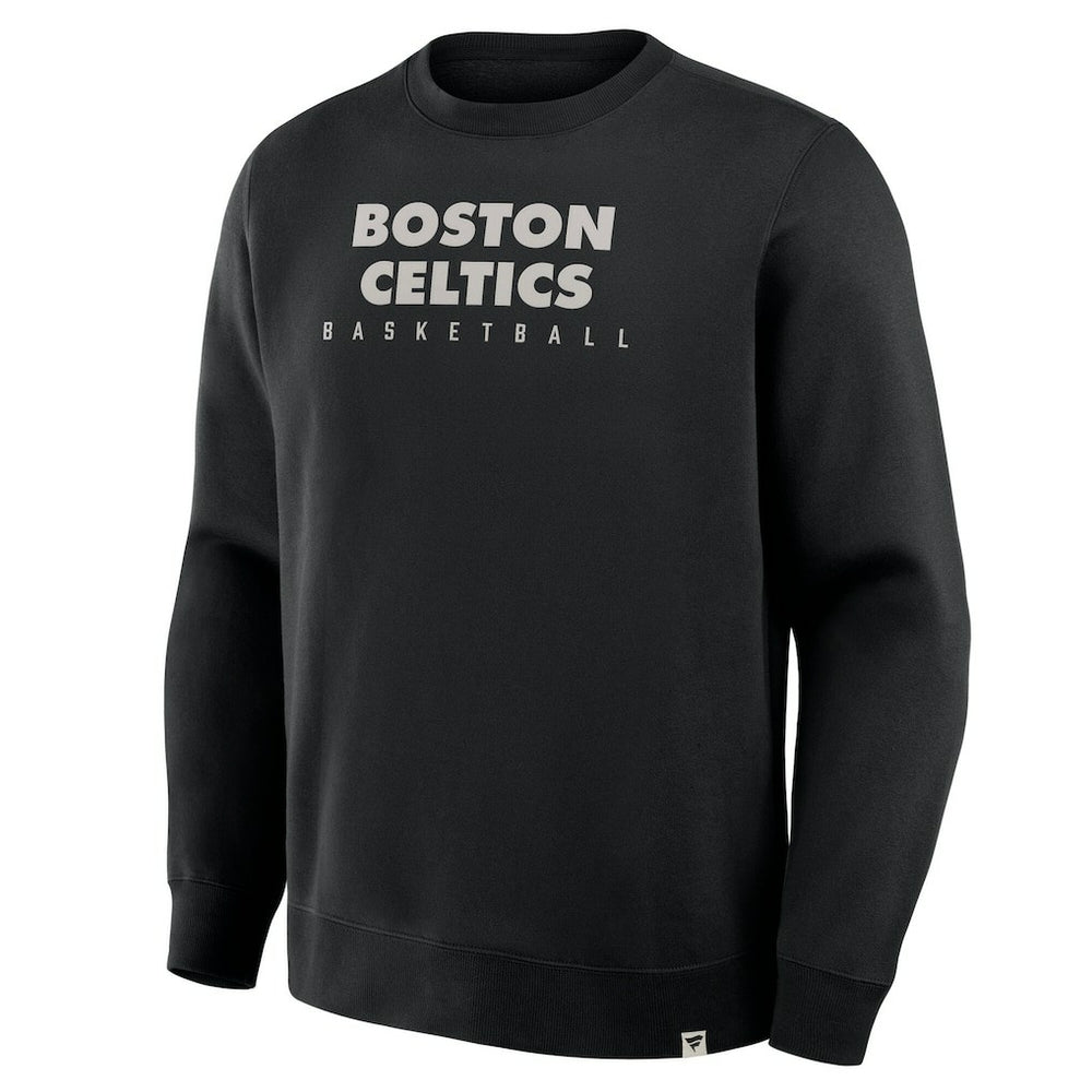 Fanatics Boston Celtics Crossover Collection Defensive Rotation Drill Premium Pullover Sweatshirt Black