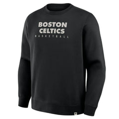 Fanatics Boston Celtics Crossover Collection Defensive Rotation Drill Premium Pullover Sweatshirt Black