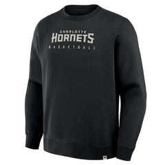 Fanatics Charlotte Hornets Crossover Collection Defensive Rotation Drill Premium Pullover Sweatshirt Black