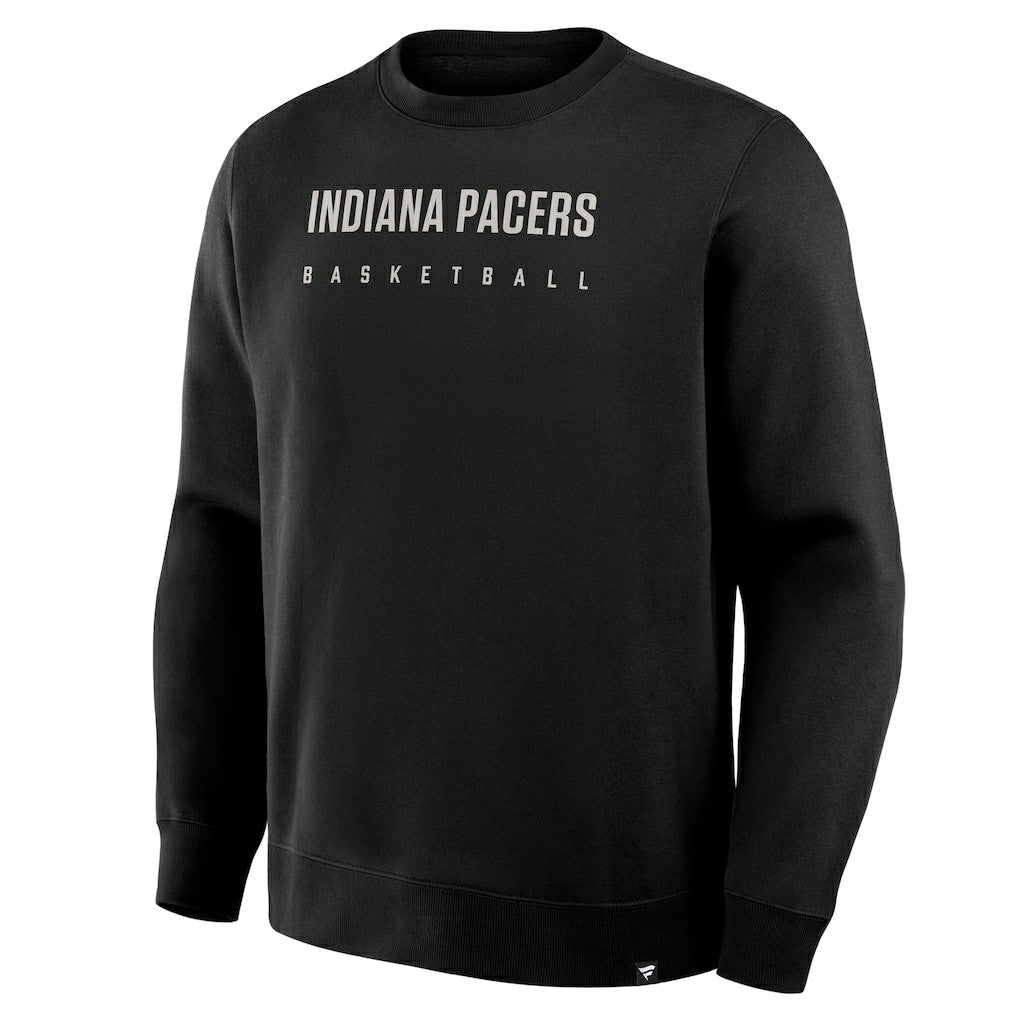 Fanatics Indiana Pacers Crossover Collection Defensive Rotation Drill Premium Pullover Sweatshirt Black