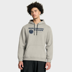 Fanatics Washington Wizards Crossover Collection Blocked Shot Premium Pullover Hoodie Off White