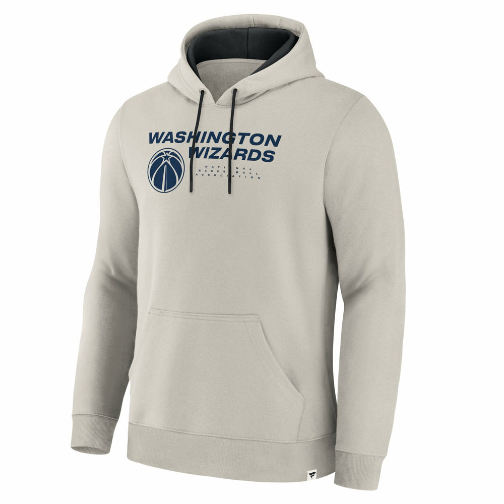 Fanatics Washington Wizards Crossover Collection Blocked Shot Premium Pullover Hoodie Off White