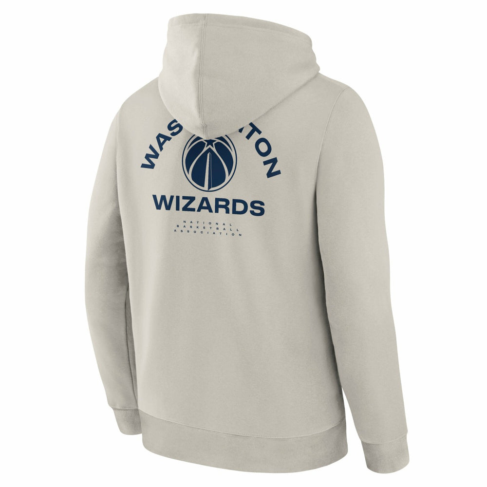 Fanatics Washington Wizards Crossover Collection Blocked Shot Premium Pullover Hoodie Off White