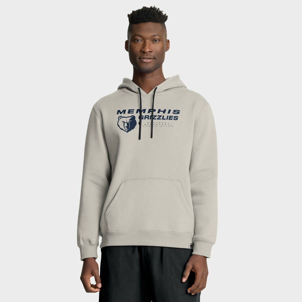 Fanatics Memphis Grizzlies Crossover Collection Blocked Shot Premium Pullover Hoodie Off White