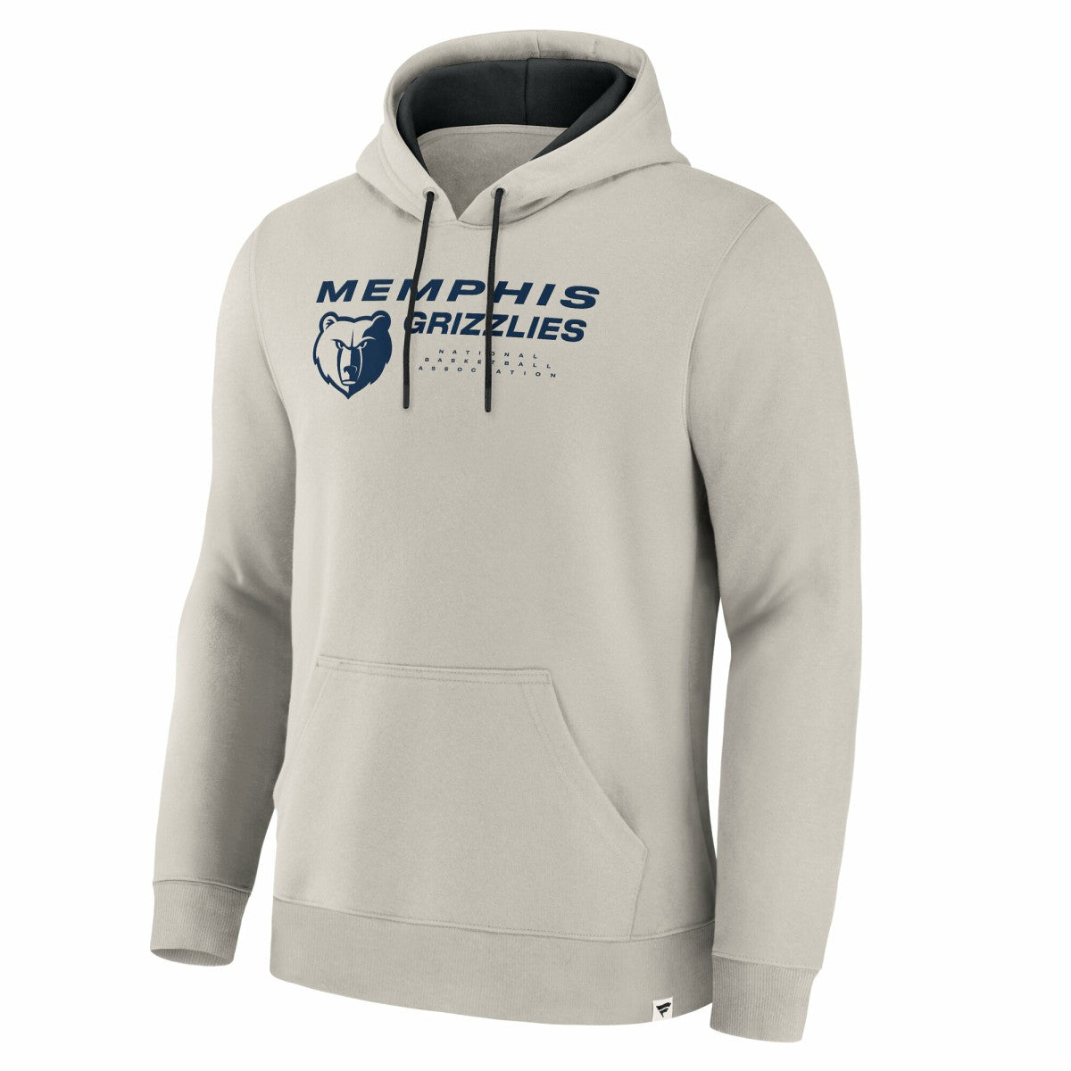 Fanatics Memphis Grizzlies Crossover Collection Blocked Shot Premium Pullover Hoodie Off White