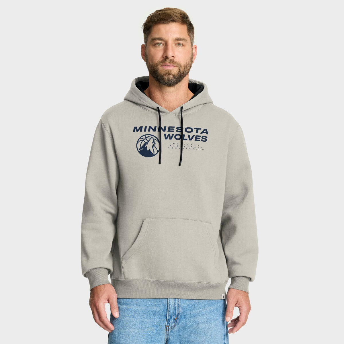Fanatics Minnesota Timberwolves Crossover Collection Blocked Shot Premium Pullover Hoodie Off White