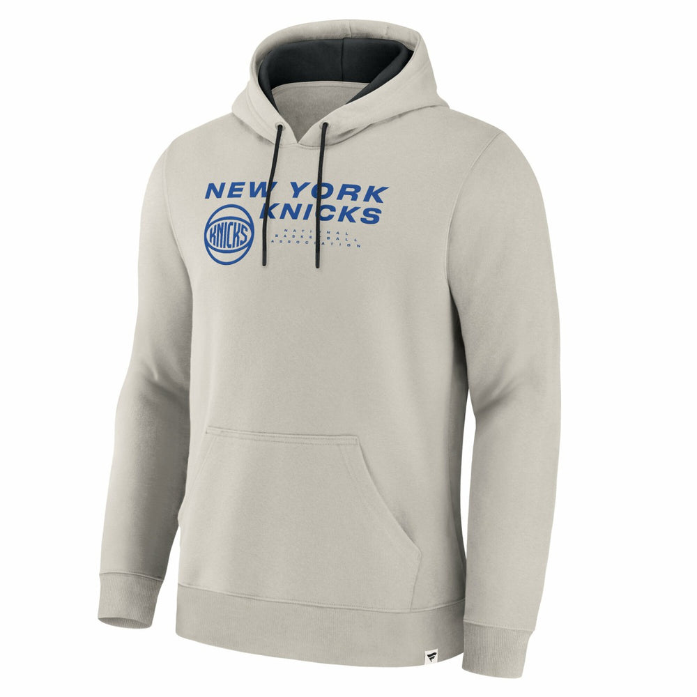 Fanatics New York Knicks Crossover Collection Blocked Shot Premium Pullover Hoodie Off White
