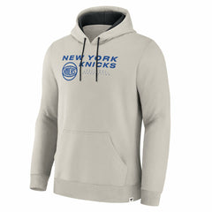 Fanatics New York Knicks Crossover Collection Blocked Shot Premium Pullover Hoodie Off White