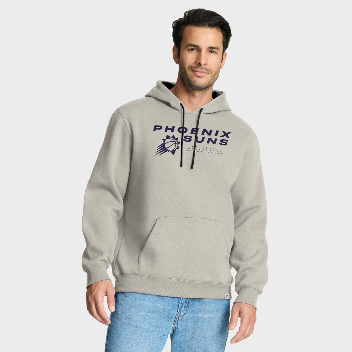 Fanatics Phoenix Suns Crossover Collection Blocked Shot Premium Pullover Hoodie Off White
