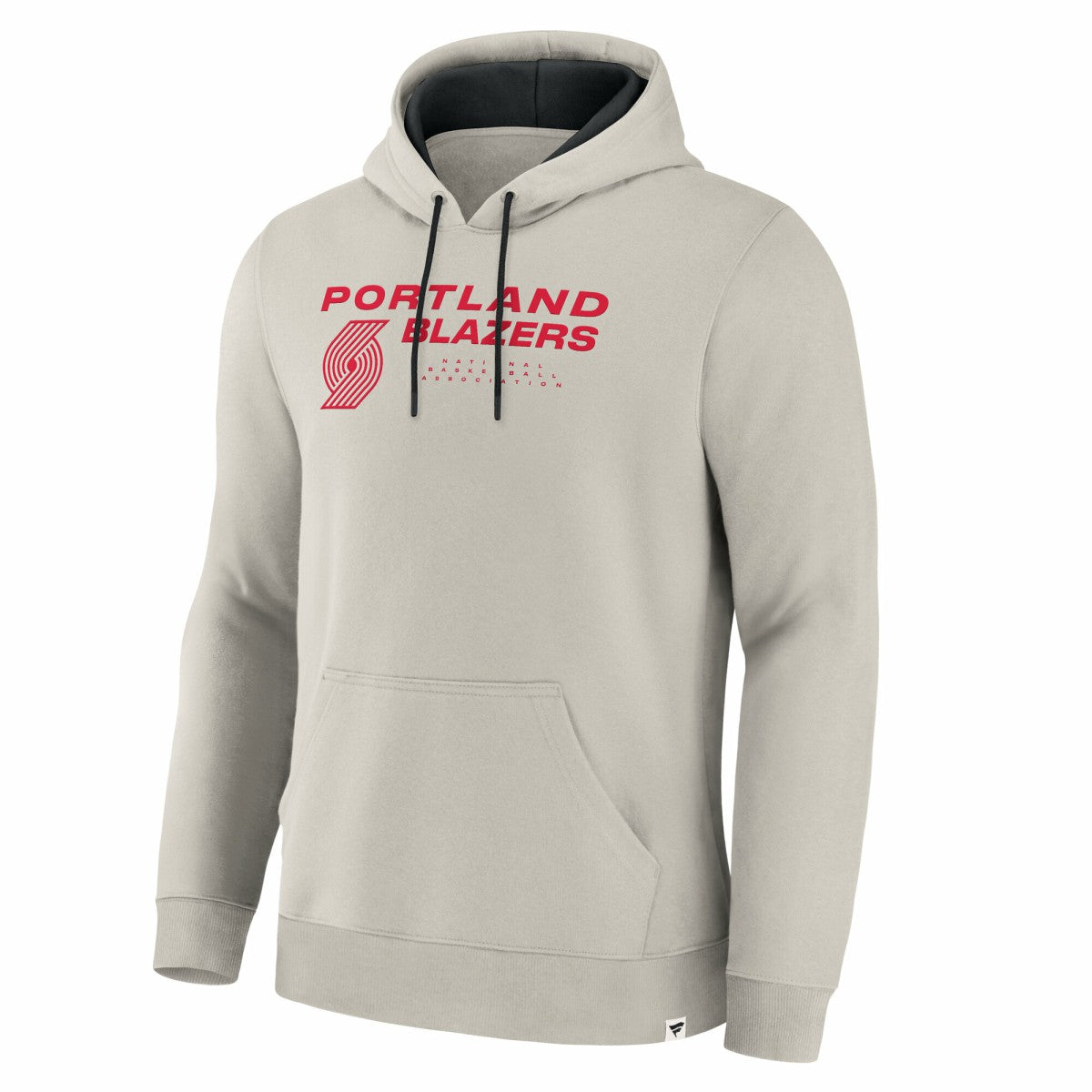 Fanatics Portland Trail Blazers Crossover Collection Blocked Shot Premium Pullover Hoodie Off White