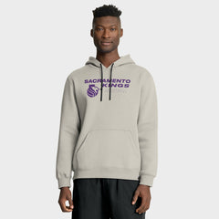 Fanatics Sacramento Kings Crossover Collection Blocked Shot Premium Pullover Hoodie Off White