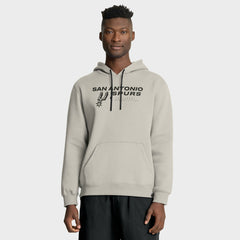 Fanatics San Antonio Spurs Crossover Collection Blocked Shot Premium Pullover Hoodie Off White