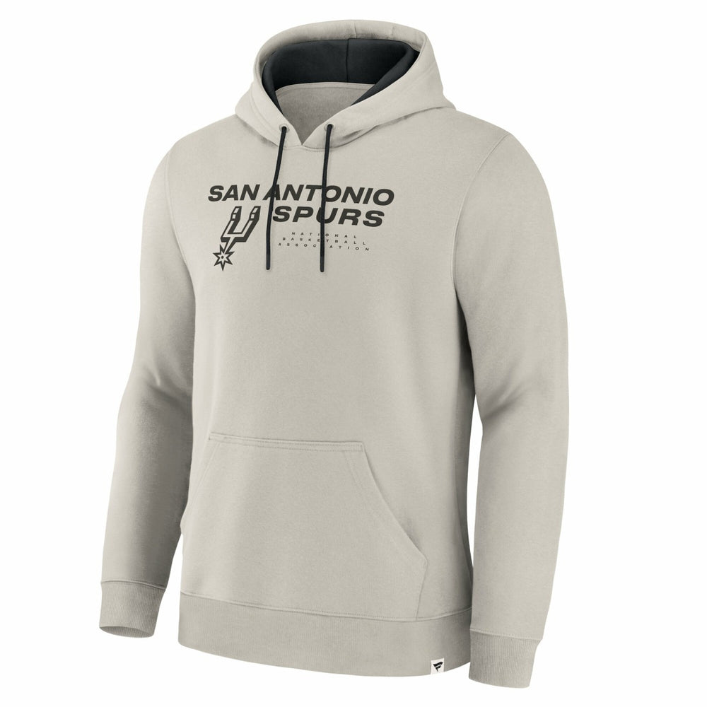 Fanatics San Antonio Spurs Crossover Collection Blocked Shot Premium Pullover Hoodie Off White