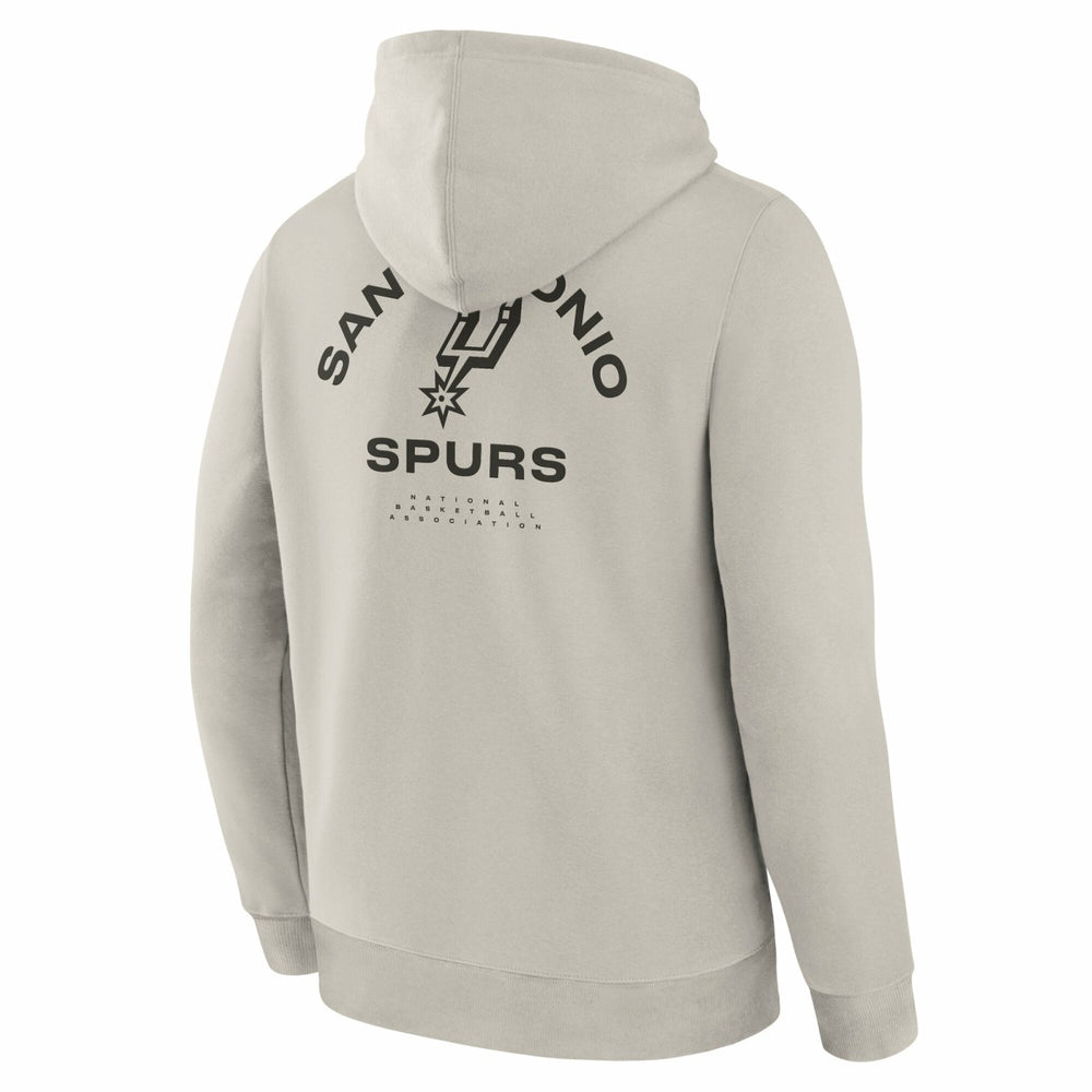 Fanatics San Antonio Spurs Crossover Collection Blocked Shot Premium Pullover Hoodie Off White