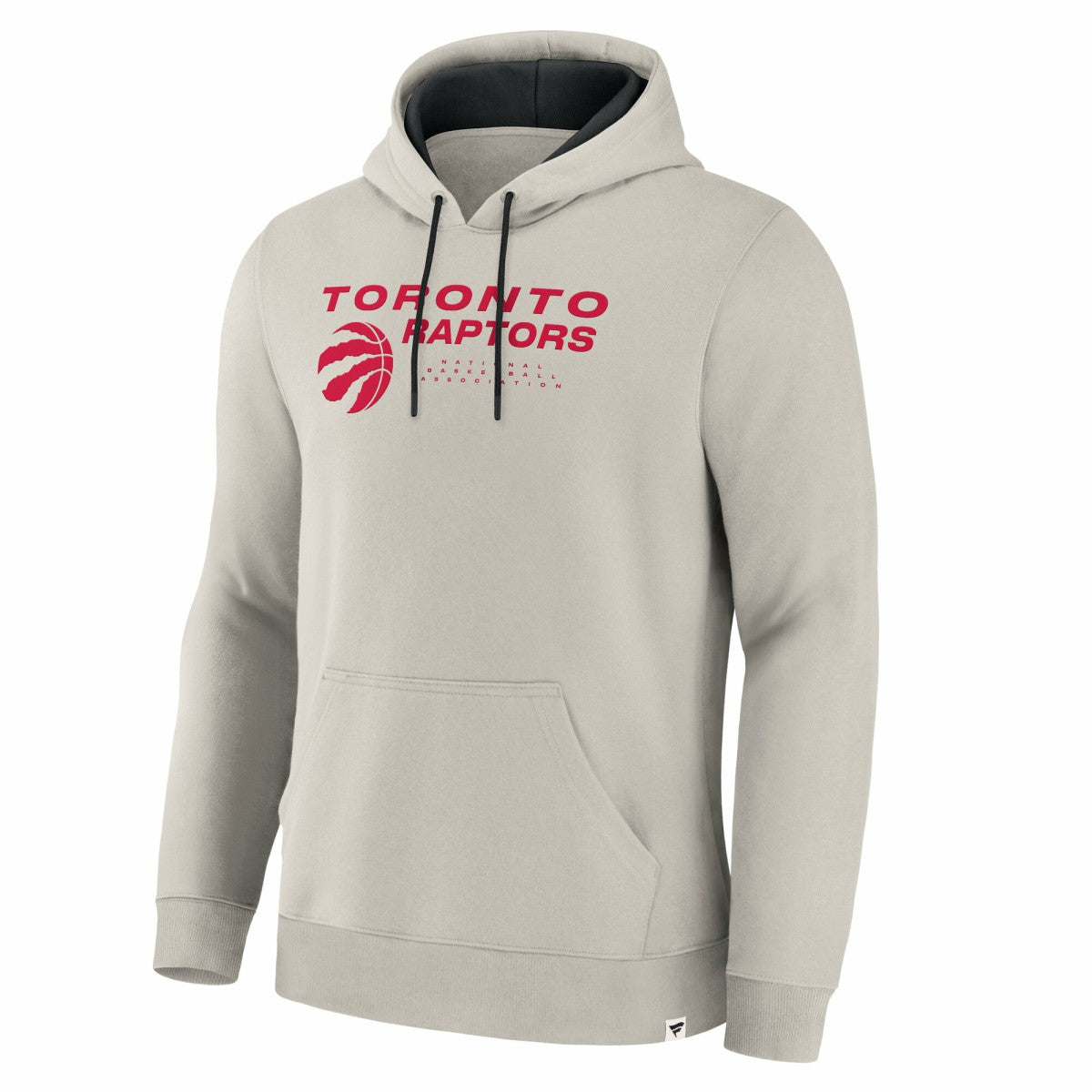 Fanatics Toronto Raptors Crossover Collection Blocked Shot Premium Pullover Hoodie Off White