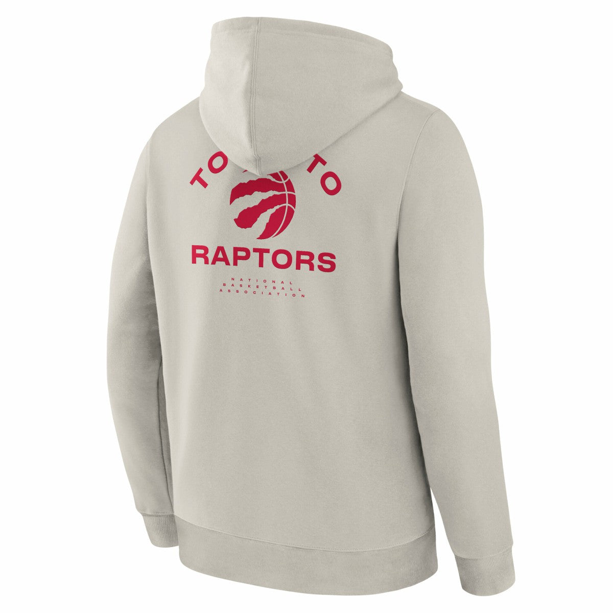 Fanatics Toronto Raptors Crossover Collection Blocked Shot Premium Pullover Hoodie Off White