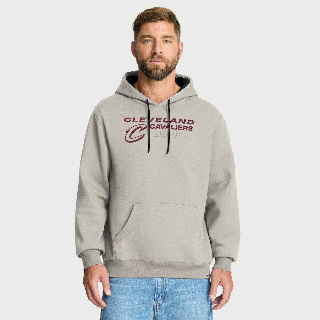 Fanatics Cleveland Cavaliers Crossover Collection Blocked Shot Premium Pullover Hoodie Off White