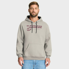 Fanatics Cleveland Cavaliers Crossover Collection Blocked Shot Premium Pullover Hoodie Off White