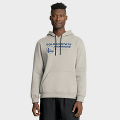 Fanatics Golden State Warriors Crossover Collection Blocked Shot Premium Pullover Hoodie Off White