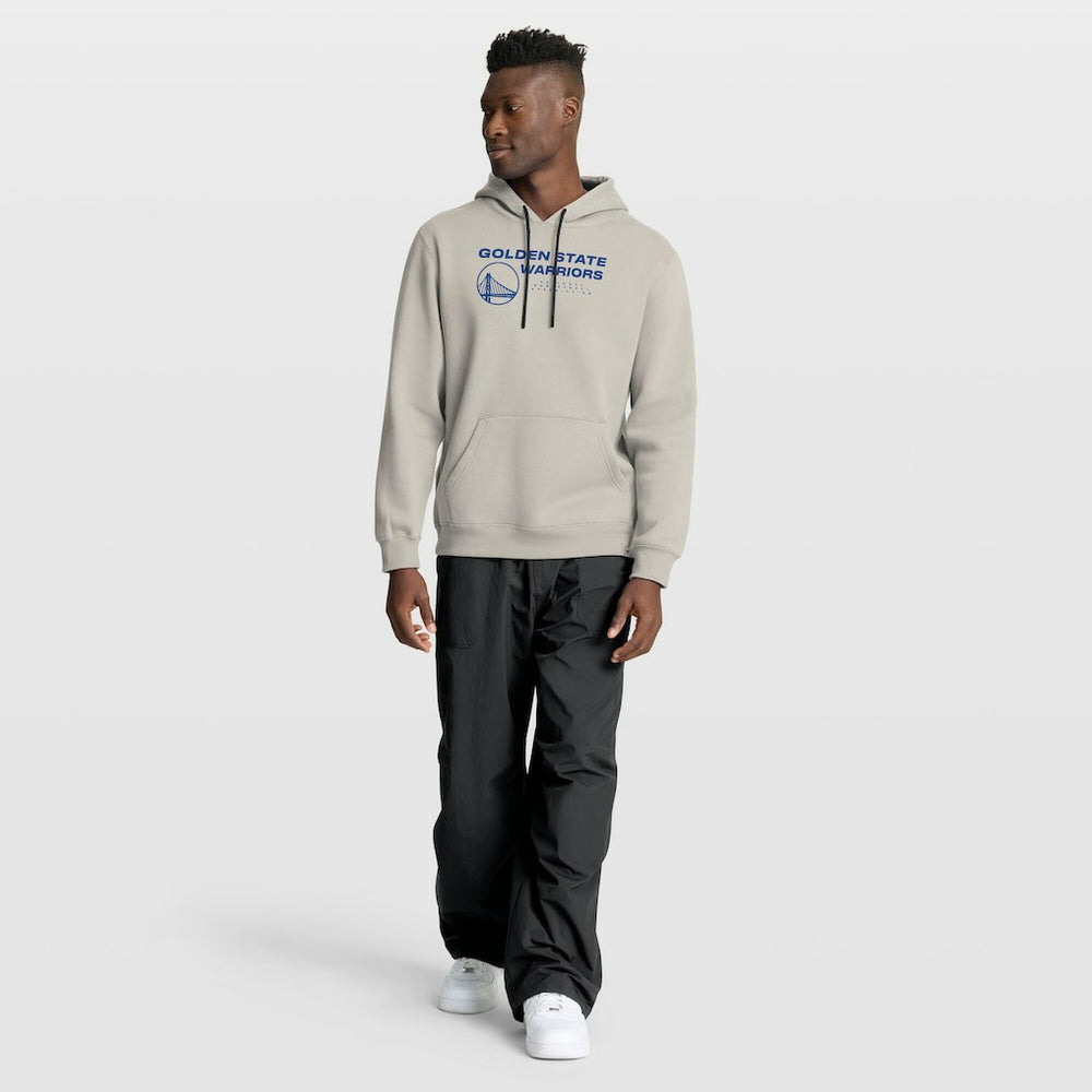 Fanatics Golden State Warriors Crossover Collection Blocked Shot Premium Pullover Hoodie Off White