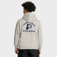 Fanatics Indiana Pacers Crossover Collection Blocked Shot Premium Pullover Hoodie Off White