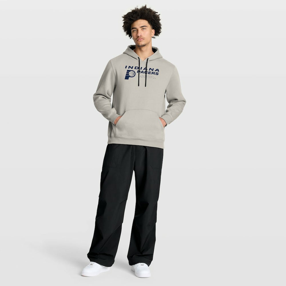 Fanatics Indiana Pacers Crossover Collection Blocked Shot Premium Pullover Hoodie Off White
