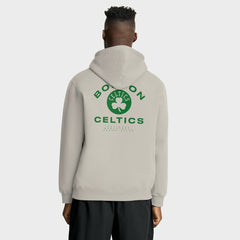 Fanatics Boston Celtics Crossover Collection Blocked Shot Premium Pullover Hoodie Off White