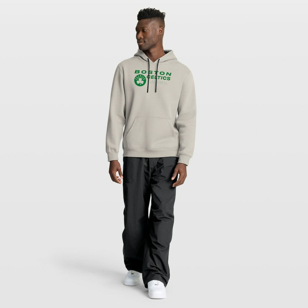Fanatics Boston Celtics Crossover Collection Blocked Shot Premium Pullover Hoodie Off White