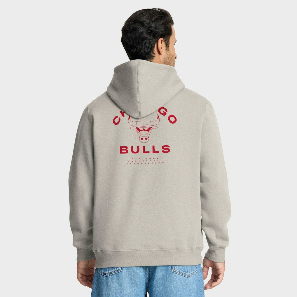 Fanatics Chicago Bulls Crossover Collection Blocked Shot Premium Pullover Hoodie Off White