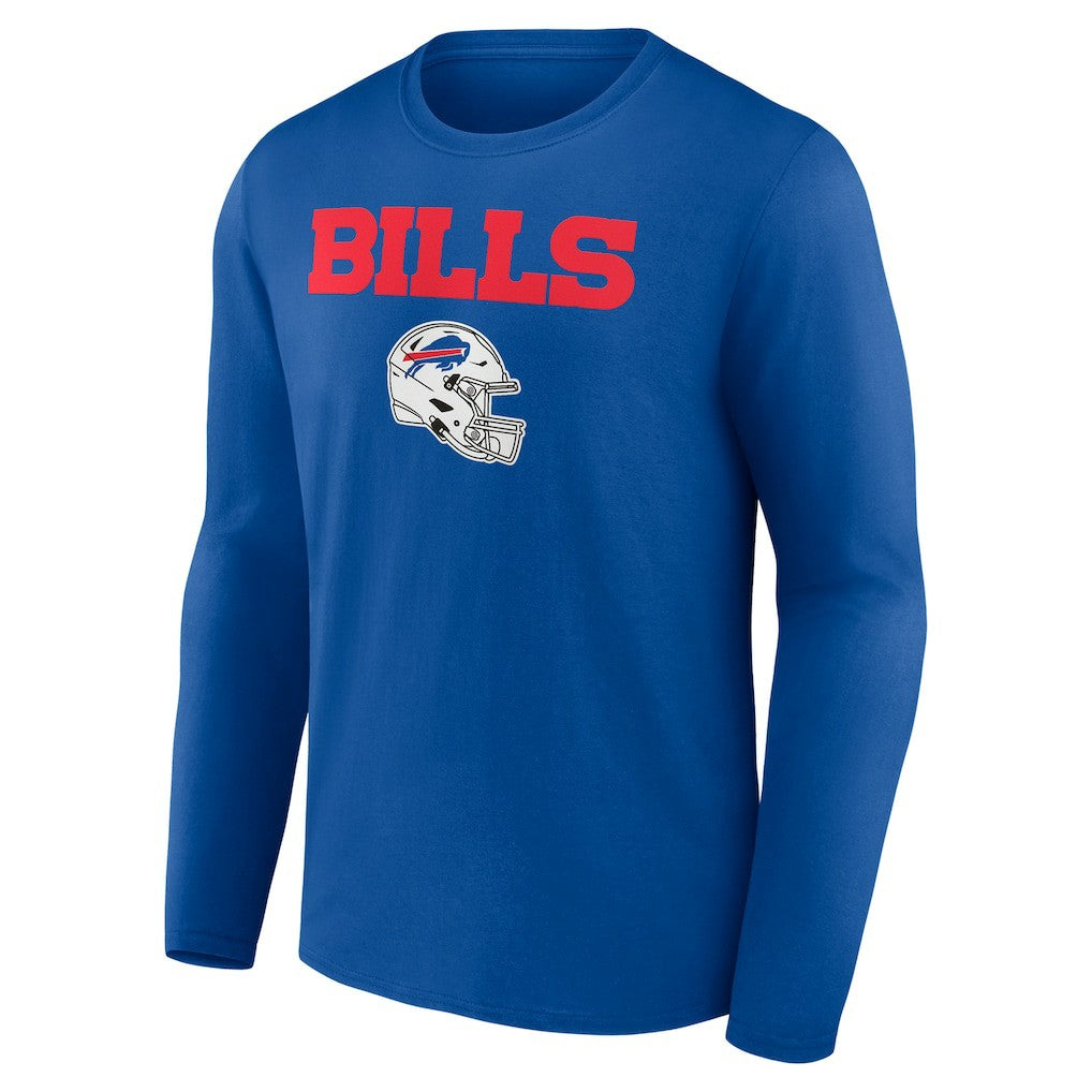 Keon Coleman Buffalo Bills Team Wordmark Name & Number Long Sleeve T-Shirt - Royal - NFL