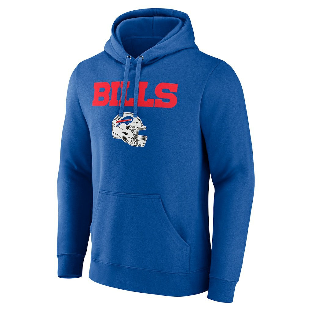 Keon Coleman Buffalo Bills Team Wordmark Name & Number Pullover Hoodie - Royal - NFL