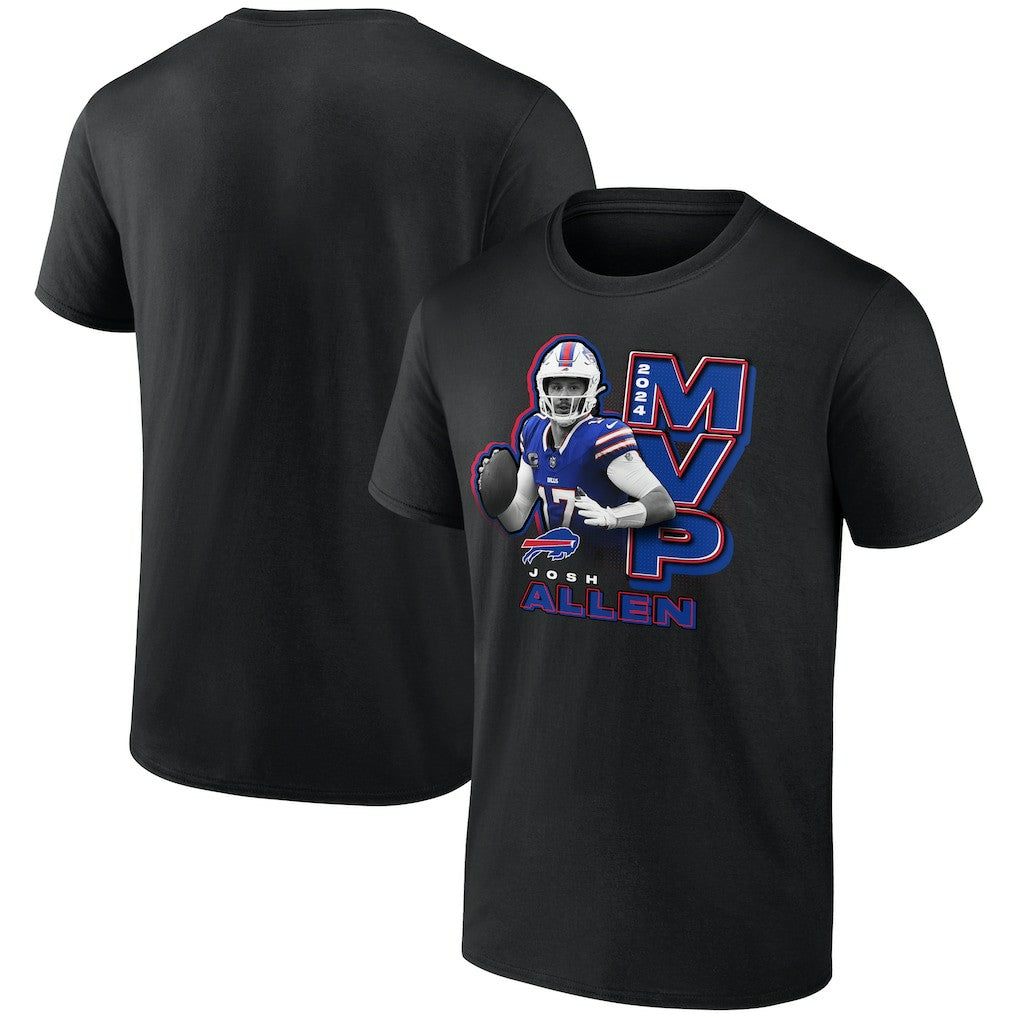 Josh Allen Buffalo Bills 2024 NFL MVP T-Shirt - Black - NFL