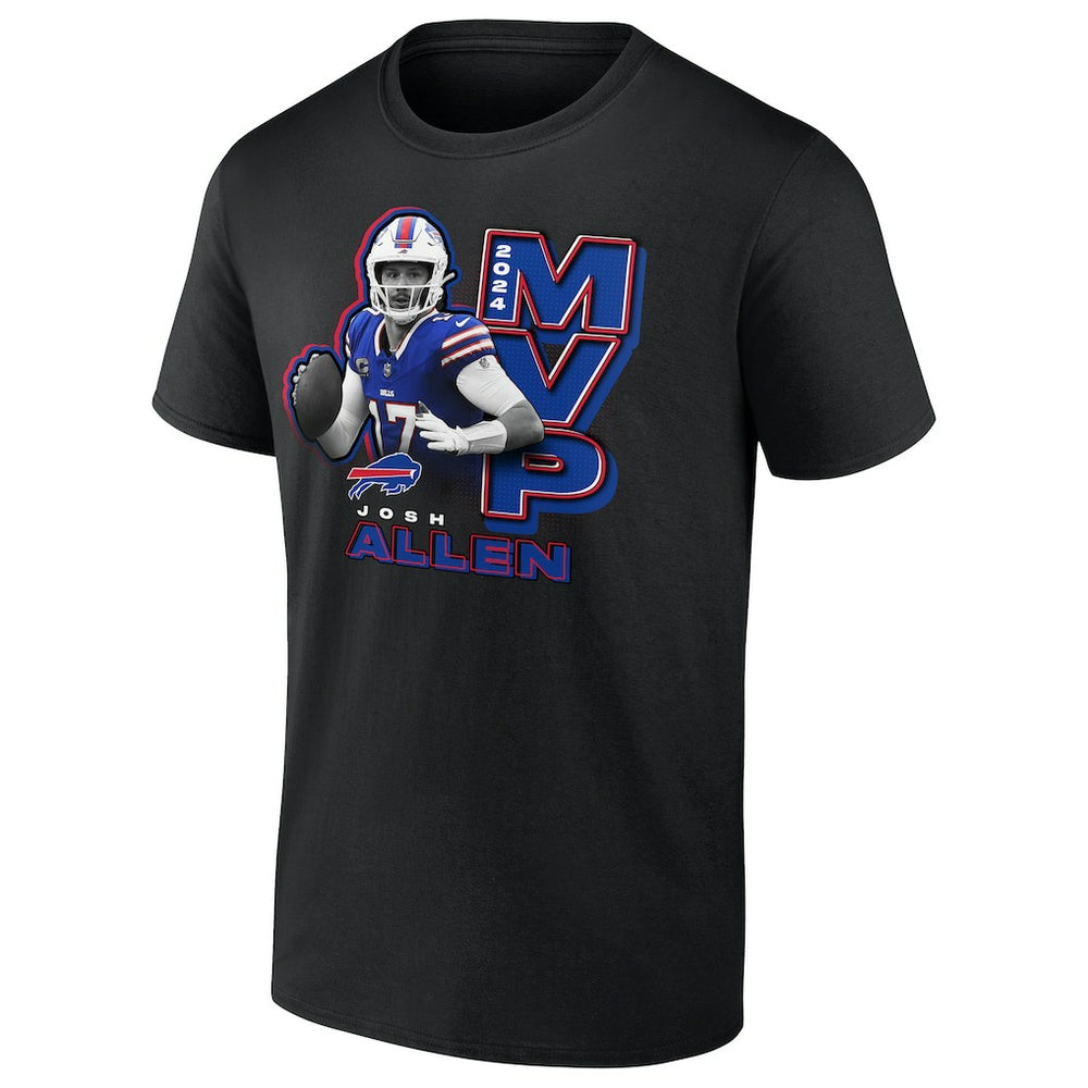 Josh Allen Buffalo Bills 2024 NFL MVP T-Shirt - Black - NFL
