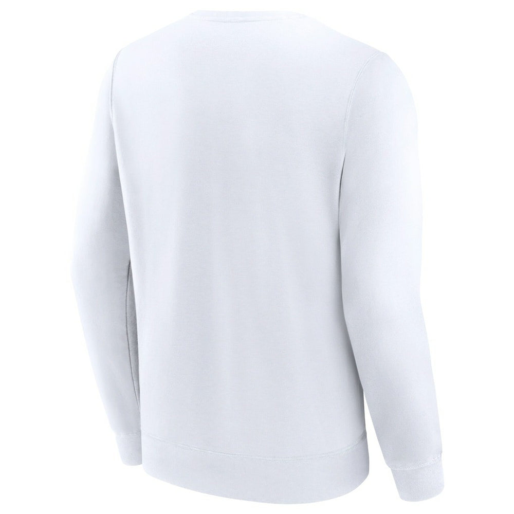 Philadelphia Eagles Super Bowl LIX Champions Iconic Victory Fleece Sweatshirt - White - Fanatics