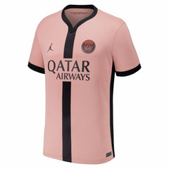 Nike - Khvicha Kvaratskhelia Paris Saint-Germain Youth 2024/25 Third Replica Player Jersey - Pink